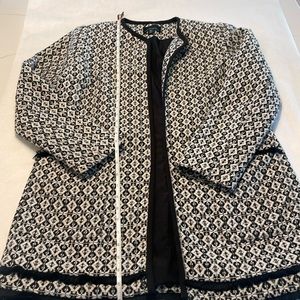 Cynthia Rowley printed evening jacket size medium